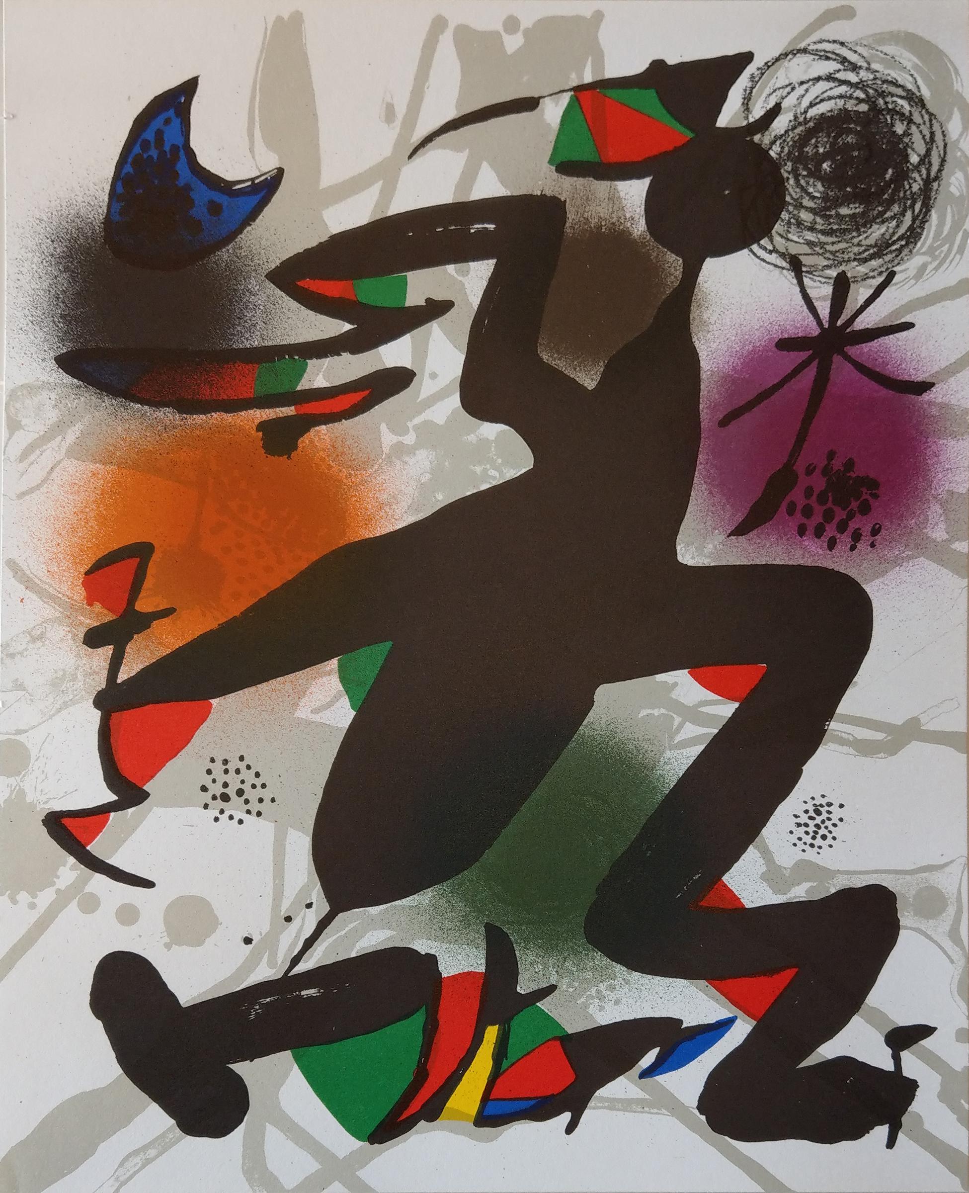 Joan Miró Abstract Print - Lithograph IV - Volume III