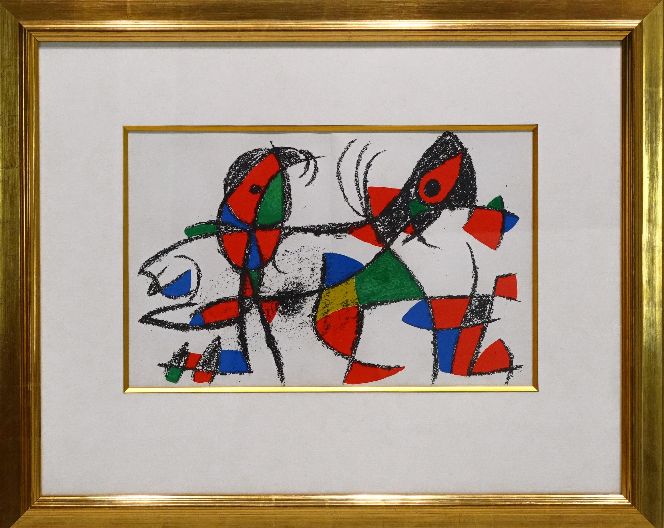 Joan Miró Abstract Print - Lithograph X