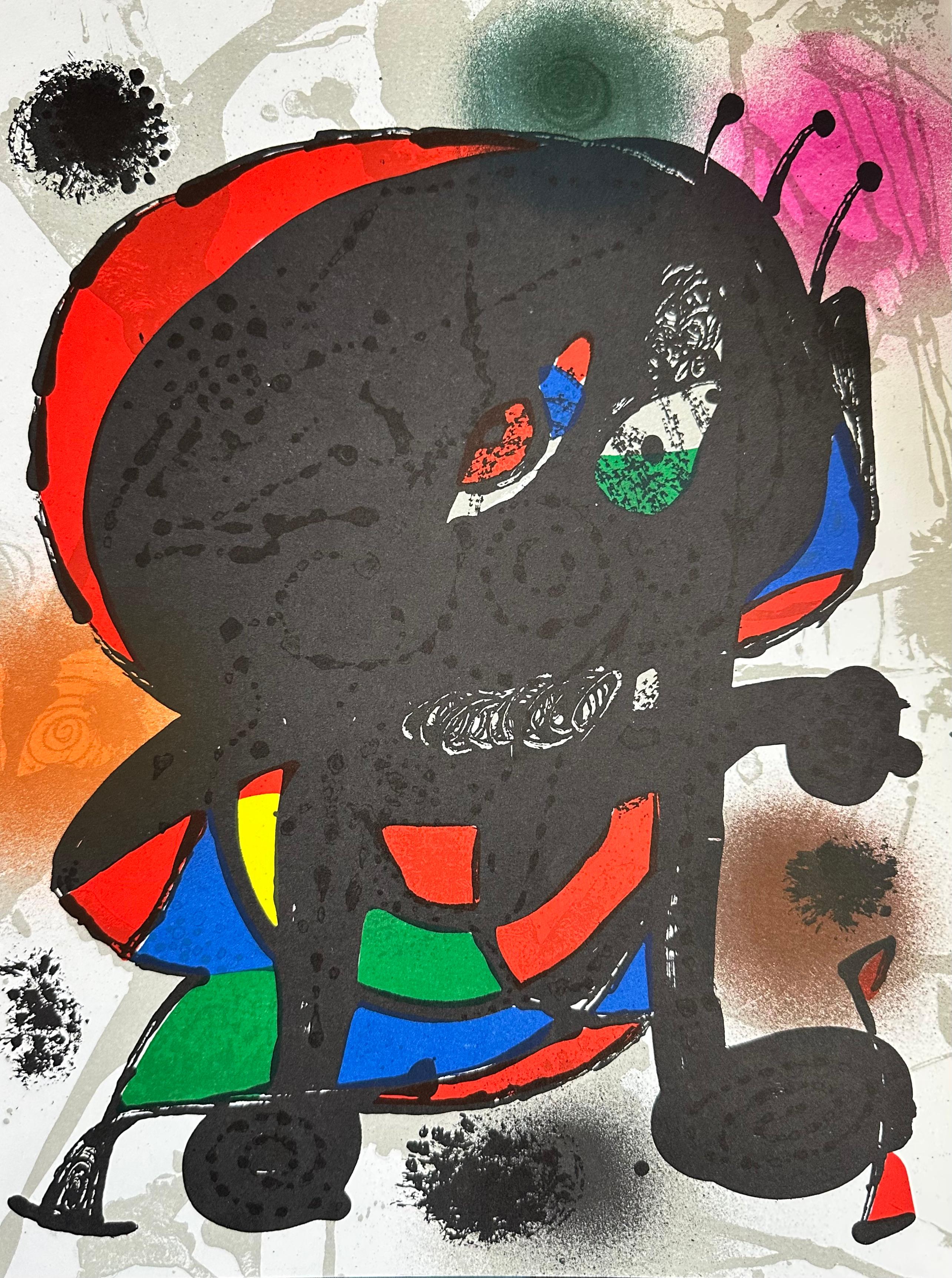 Joan Miró Abstract Print - Lithographe III