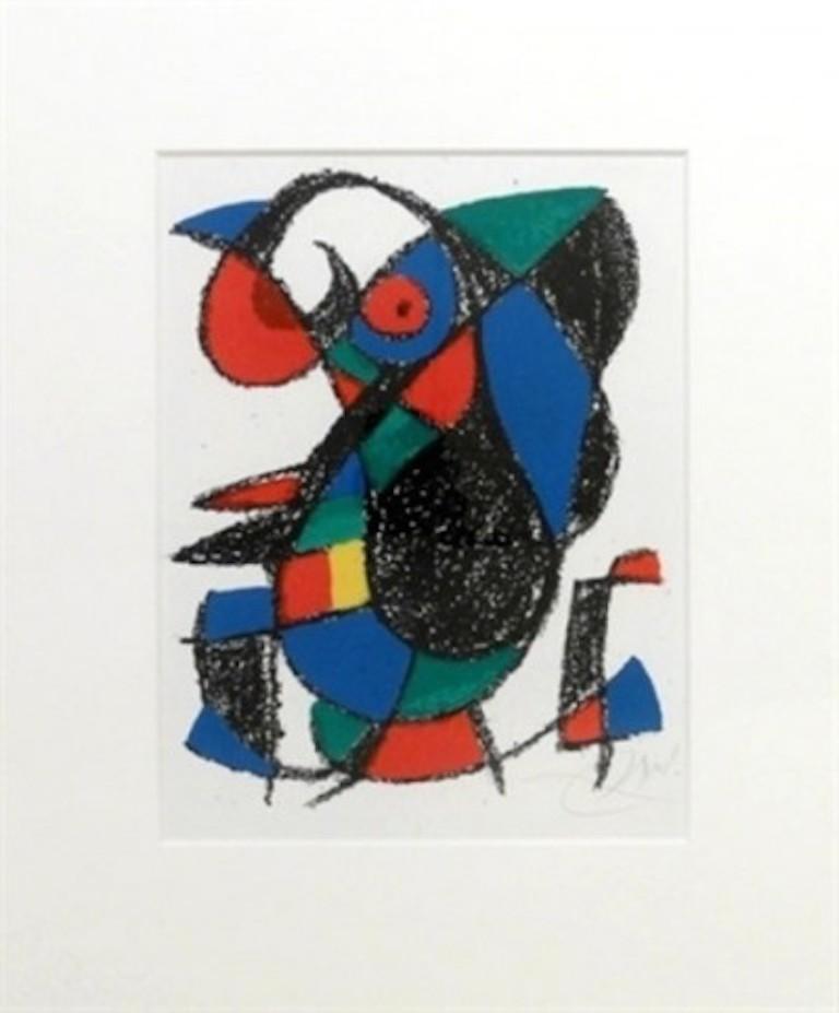 Lithographie II (XIII) - Print by Joan Miró