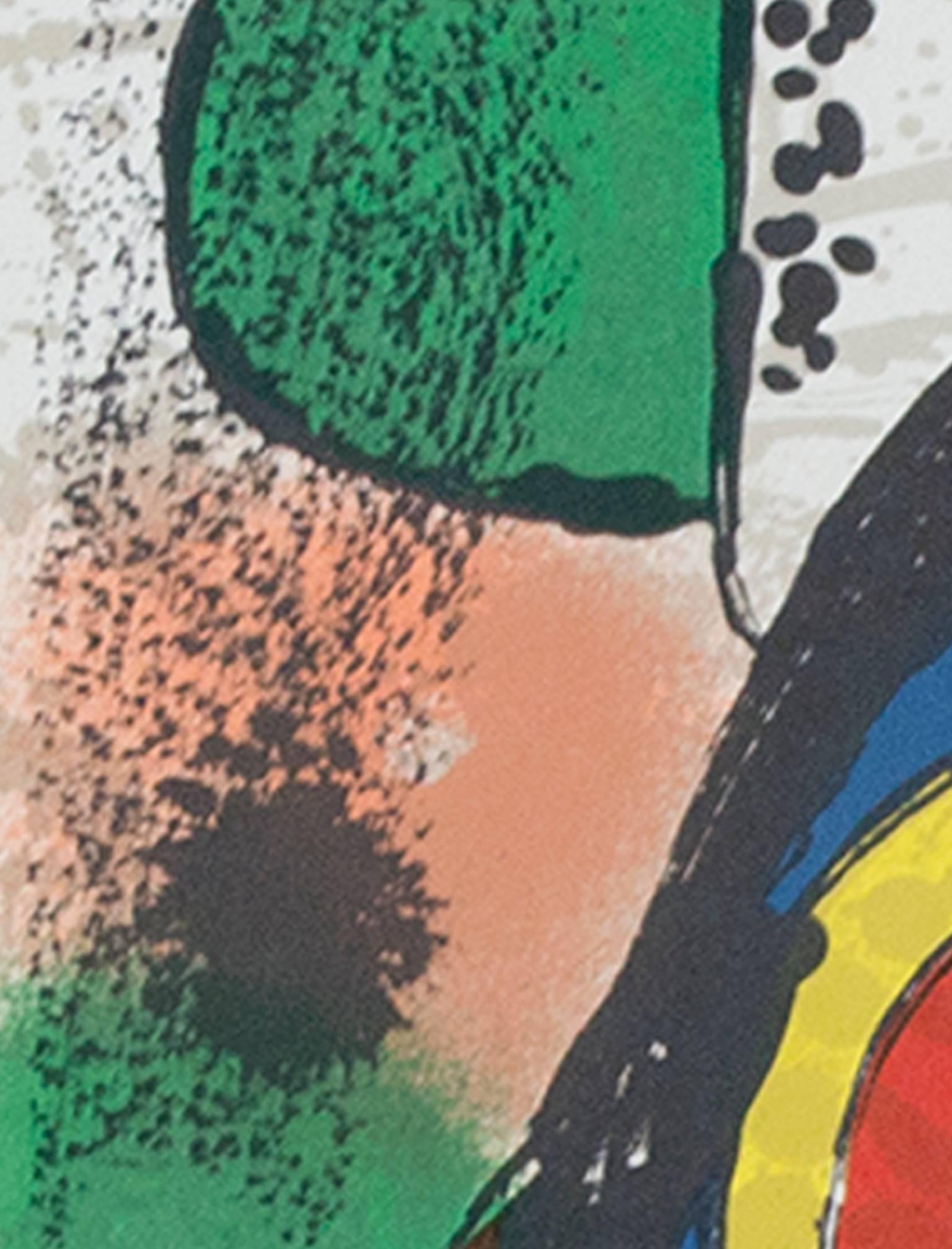 Lithographie Originale I, von Miro Lithographs IV, Maeght Verlag, Joan Miró im Angebot 1