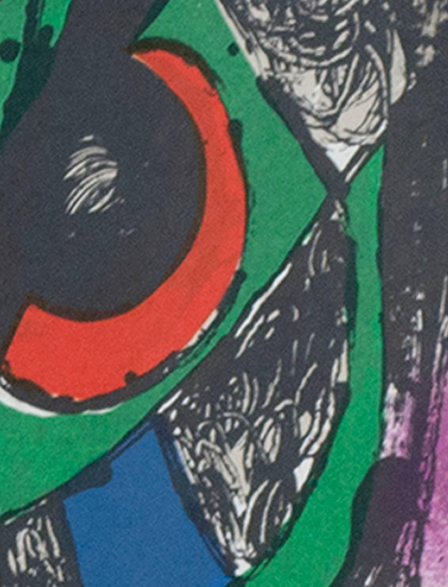 Lithographie Originale I, von Miro Lithographs IV, Maeght Verlag, Joan Miró im Angebot 2