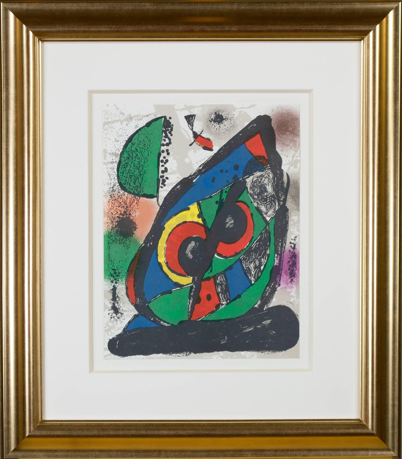 Lithographie Originale I, from Miro Lithographs IV, Maeght Publisher, Joan Miró For Sale 1