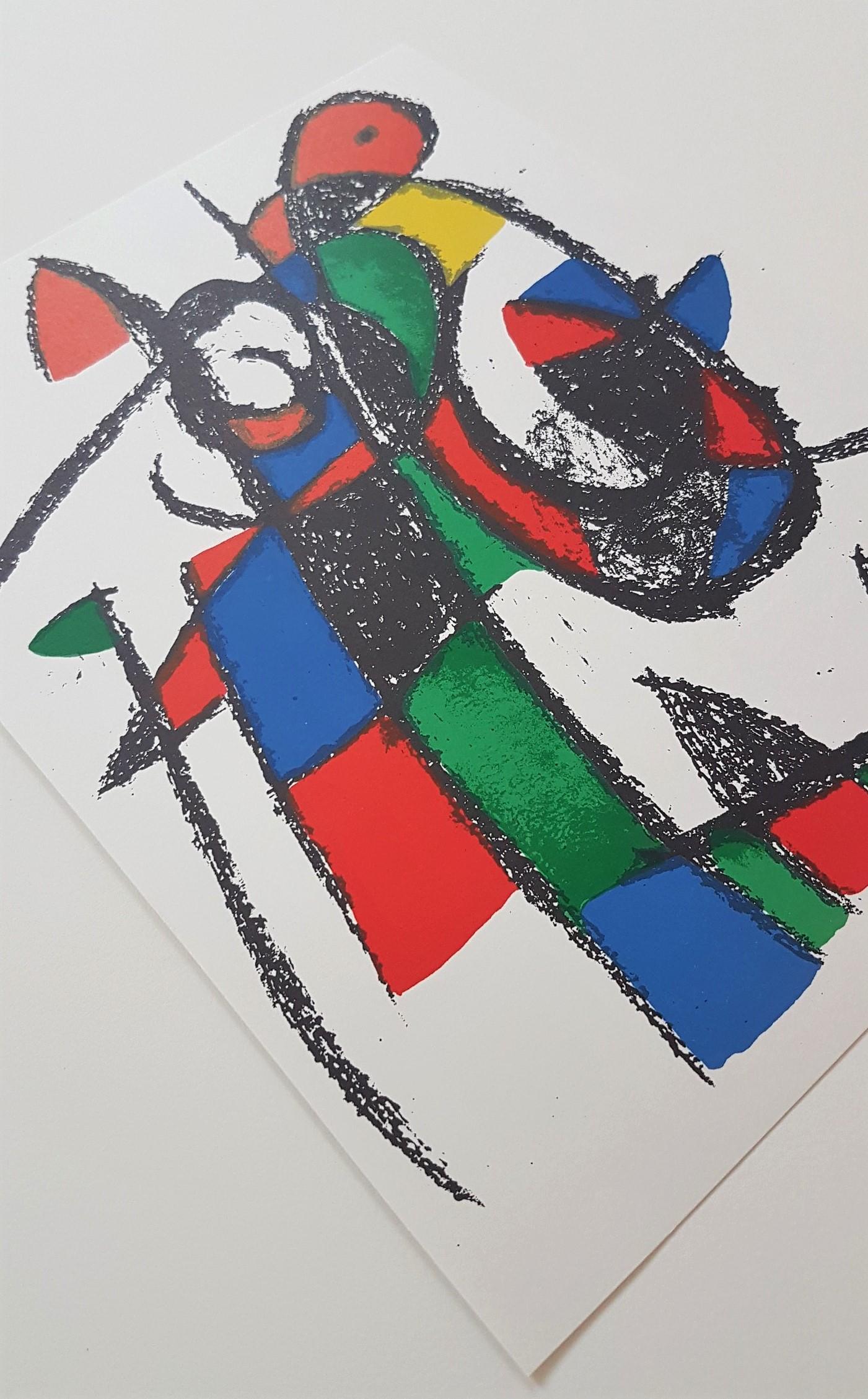 Lithographie Originale II - Expressionnisme abstrait Print par Joan Miró