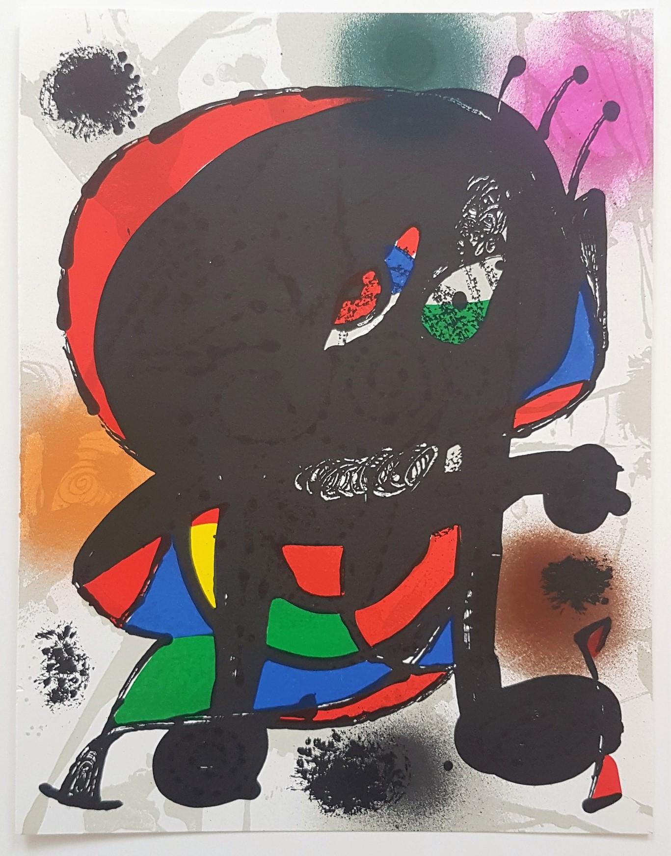 Lithographie originale III, 1977 (Surréalisme, Abstrait vs. (Figuratif, Moderne)
