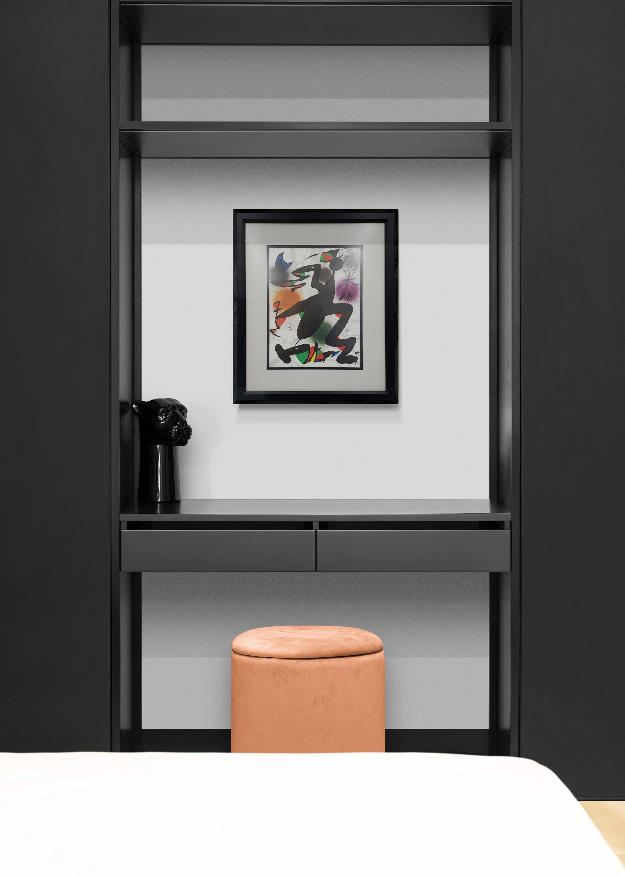 Litografia Originale IV (Astratto, Moderno, Surrealismo, FRAMMATO, 20% OFF) in vendita 1