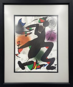 Vintage Lithographie Originale IV (Abstract, Modern, Surrealism, FRAMED, 20% OFF)