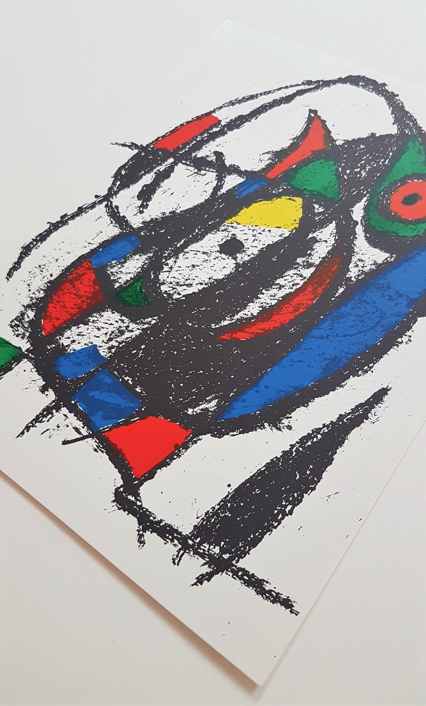 Lithographie Originale IV - Abstract Expressionist Print by Joan Miró