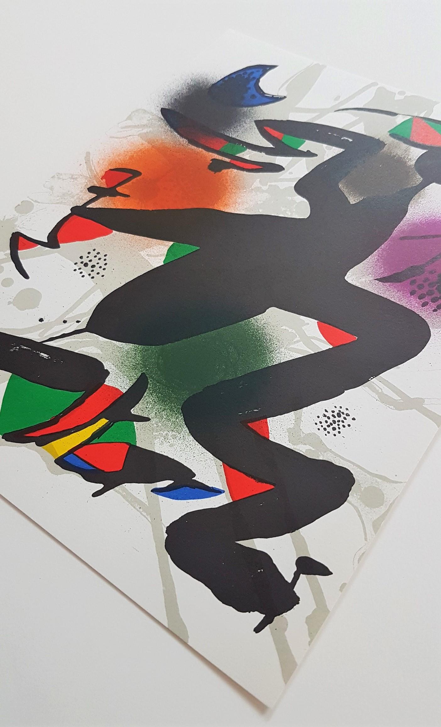 Lithographie Originale IV - Print by Joan Miró