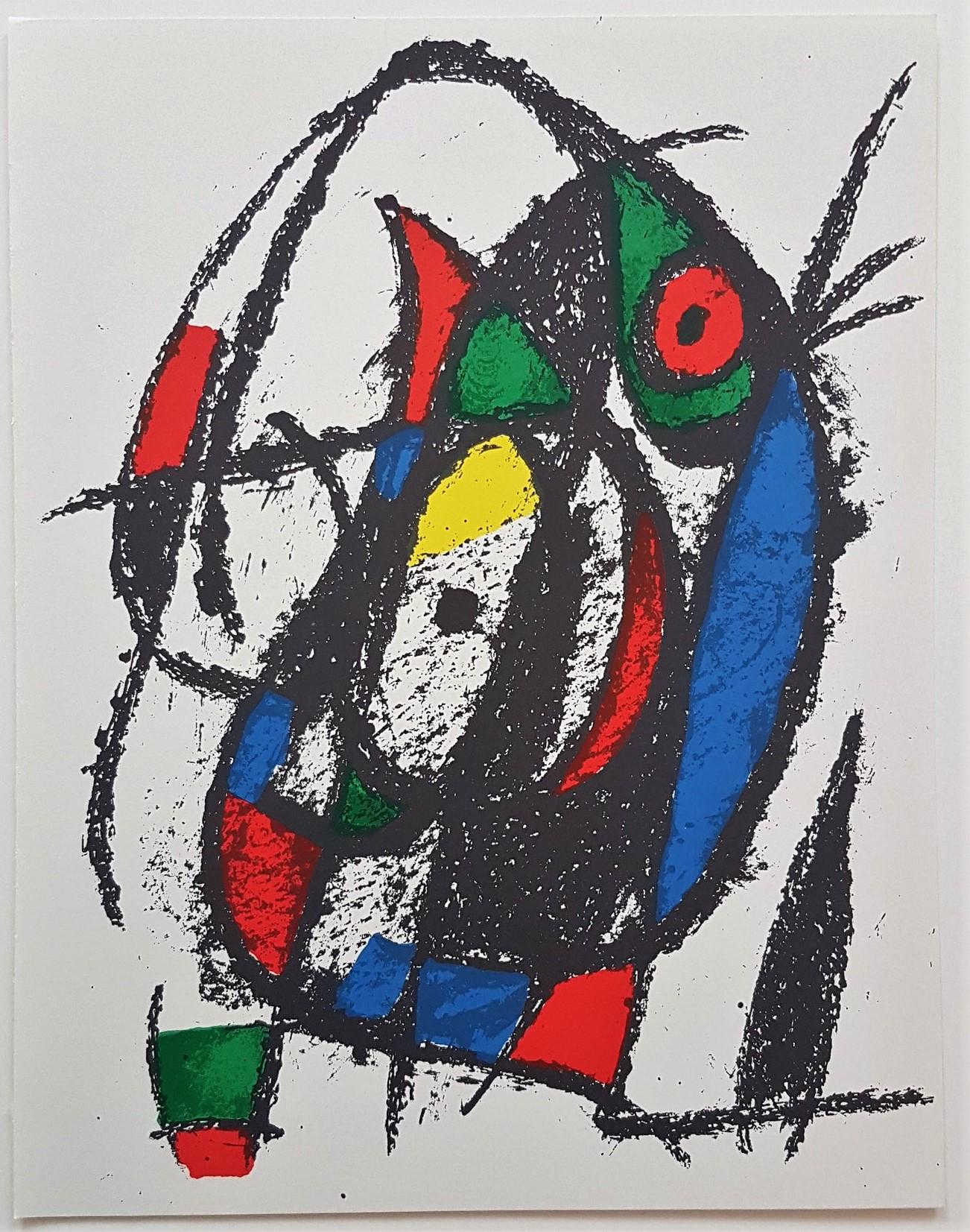 Originallithographie IV – Print von Joan Miró