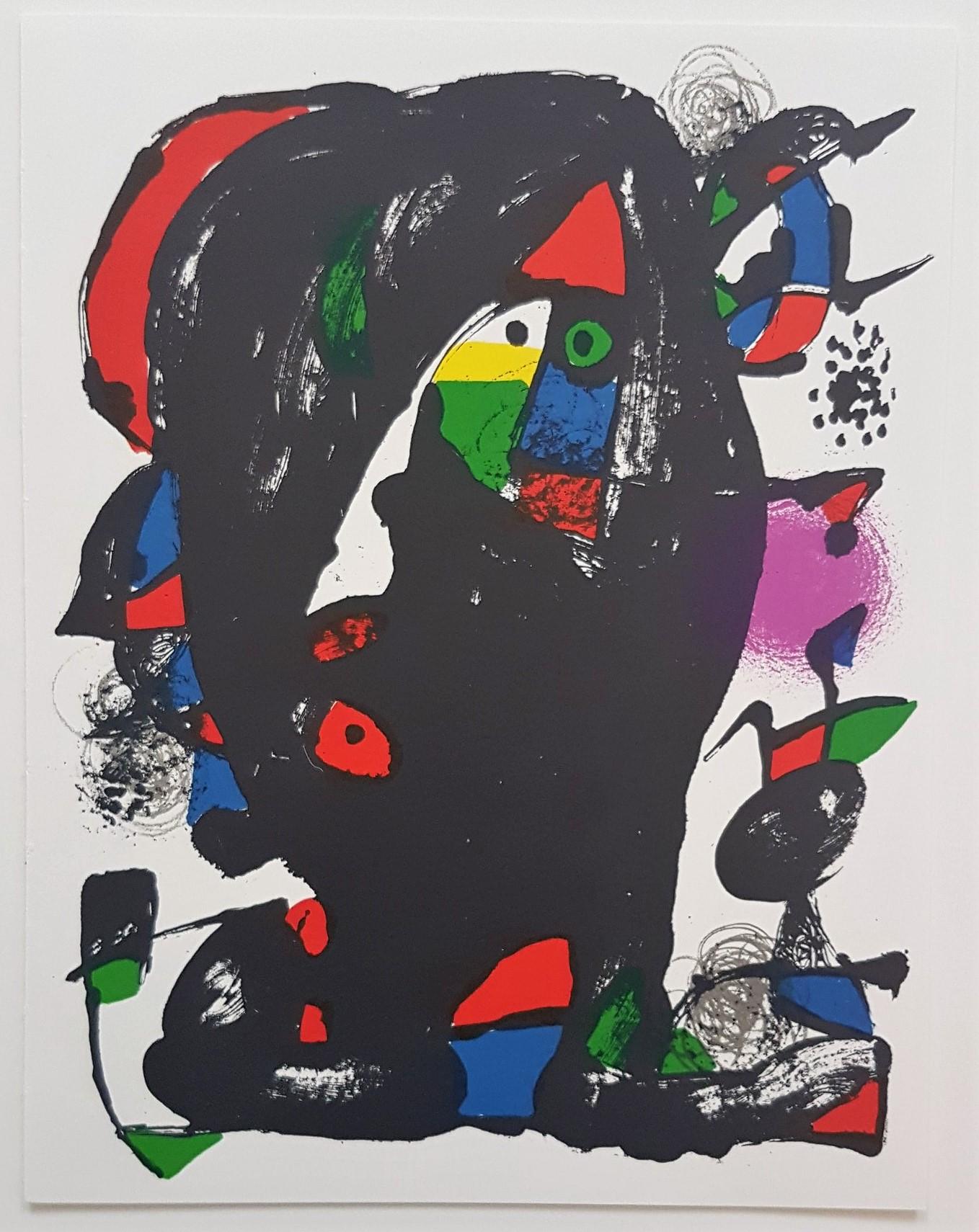 Joan Miró Abstract Print - Lithographie Originale IV