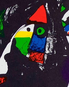 Lithographie Originale IV, from Miro Lithographs IV, Maeght Publisher Joan Miró