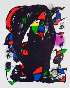 Lithographie Originale IV, from Miro Lithographs IV, Maeght Publisher Joan Miró