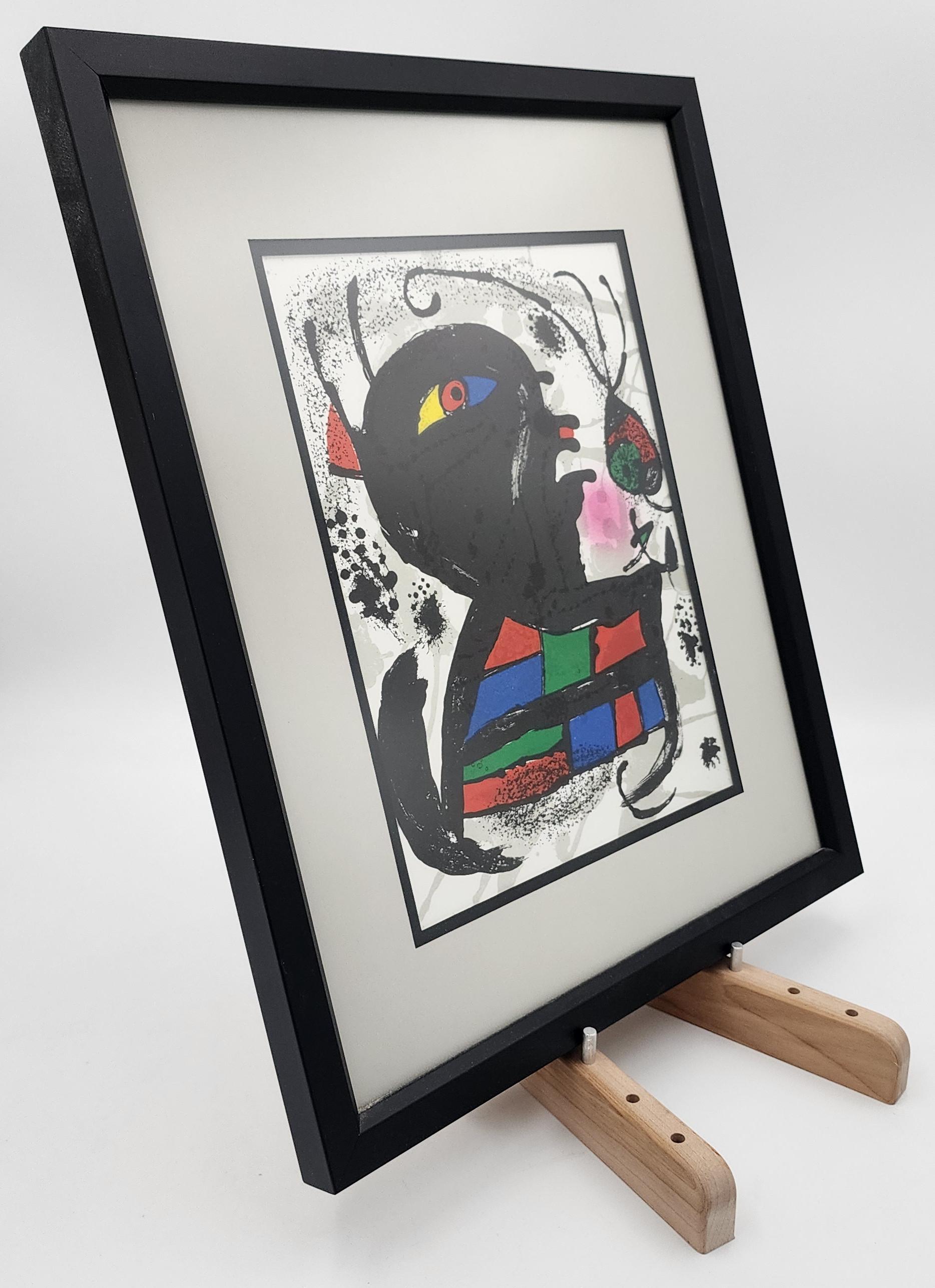 Lithographie Originale V (Abstract, Modern, Surrealism, FRAMED, ~20% OFF) For Sale 1