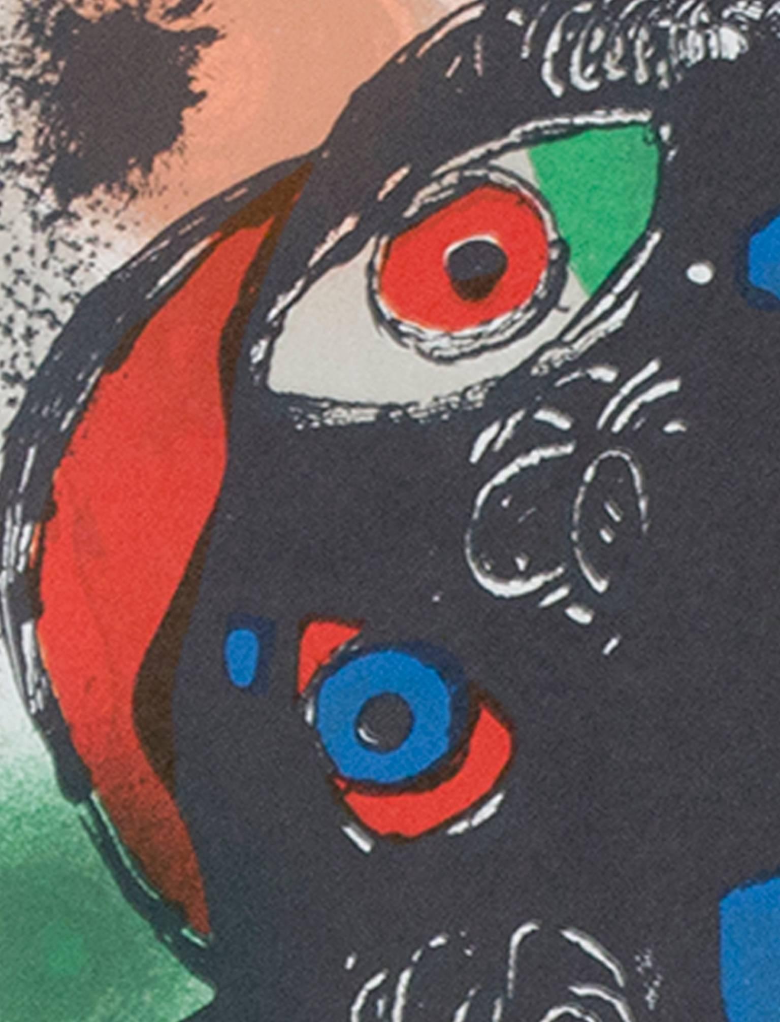 Lithographie Originale V von Miro Lithographs IV, Maeght Verlag von Joan Miró im Angebot 2