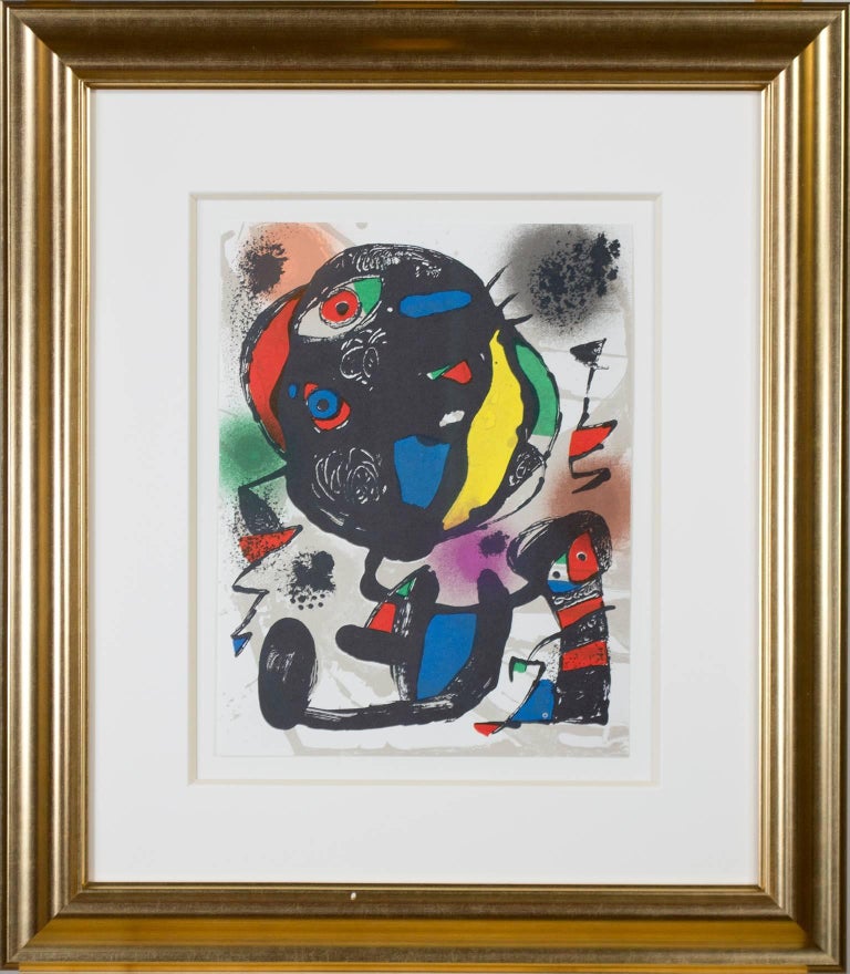 Lithographie Originale V from Miro Lithographs IV, Maeght Publisher by Joan Miró For Sale 3