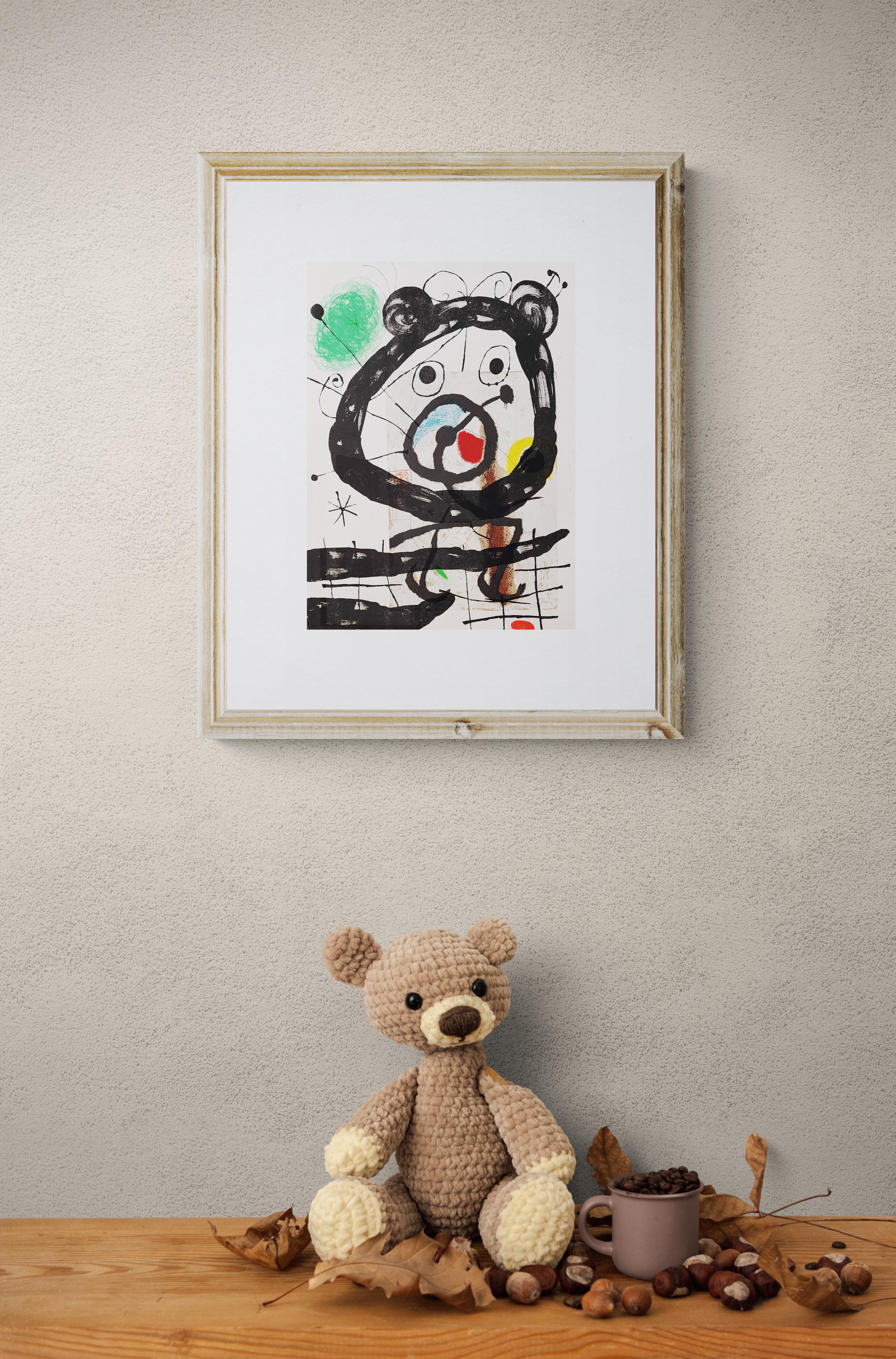 Lithographier Originale (Les Peintures Sur Carton) - Print by Joan Miró