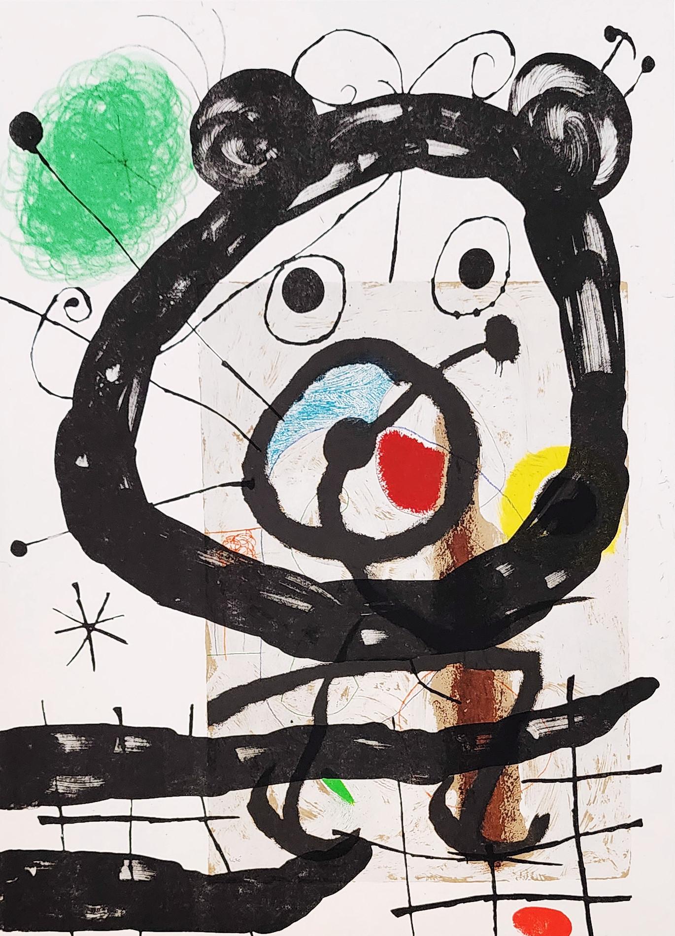 Joan Miró Animal Print - Lithographier Originale (Les Peintures Sur Carton)
