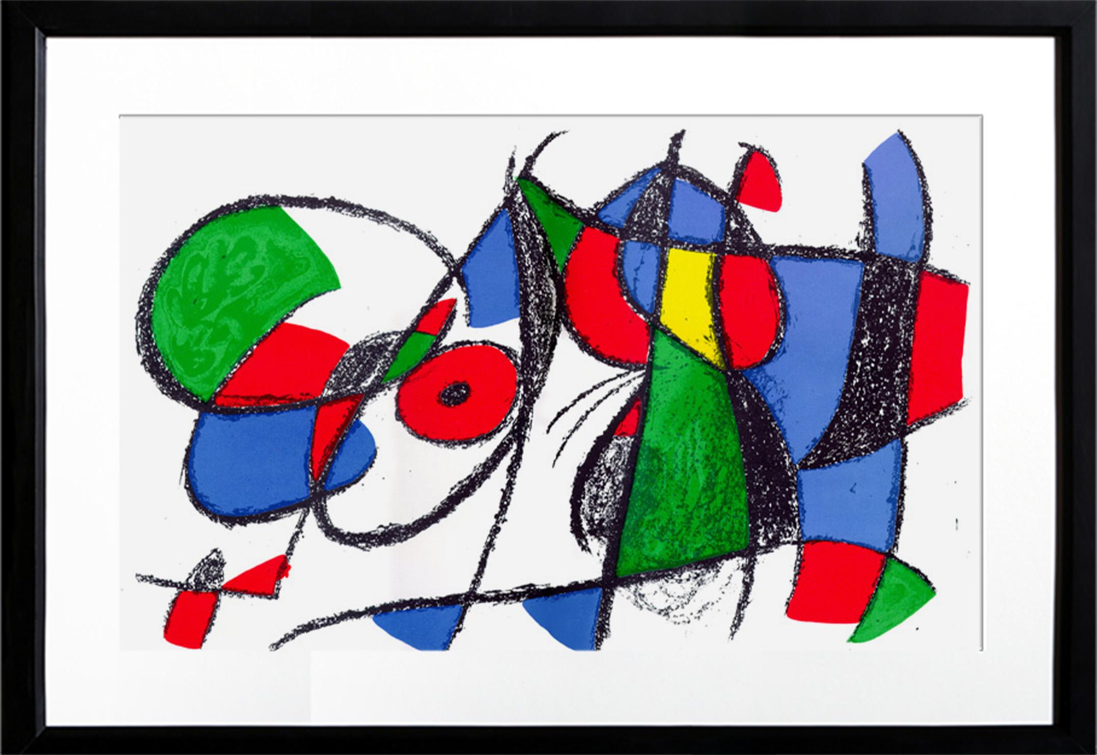Joan Miró Abstract Print - Lithographs II (1044), Abstract Lithograph by Joan Miro