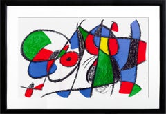 Lithographs II (1044), Abstract Lithograph by Joan Miro