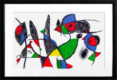 Lithographs II (1045), Surrealist Lithography by Joan Miro