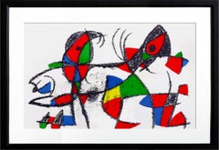 Lithographies II (1046), lithographie surréaliste de Joan Miro