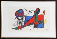 miro abstract art Lithographs II (M. 1042)