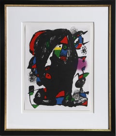Lithographies IV (1259), lithographie abstraite moderne de Joan Miró