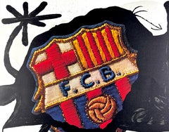 LITOGRAFIA FUTBOL CLUB BARCELONA 75 ANIVERSARIO (1899-1974)