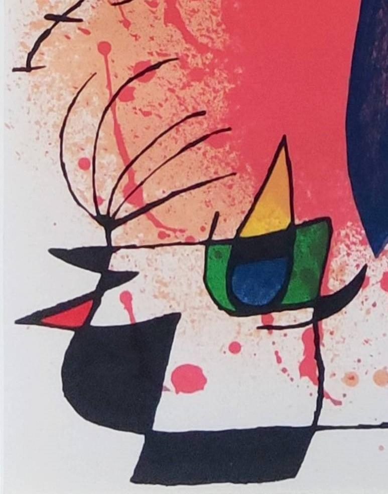 Litografía original I (Surrealismus), Print, von Joan Miró
