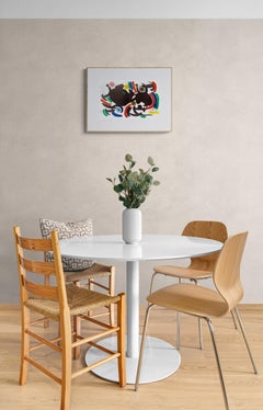 Litografia Original II (Abstrakt, Modern, Surrealismus, Bunt, Ikonisch, 50% OFF)