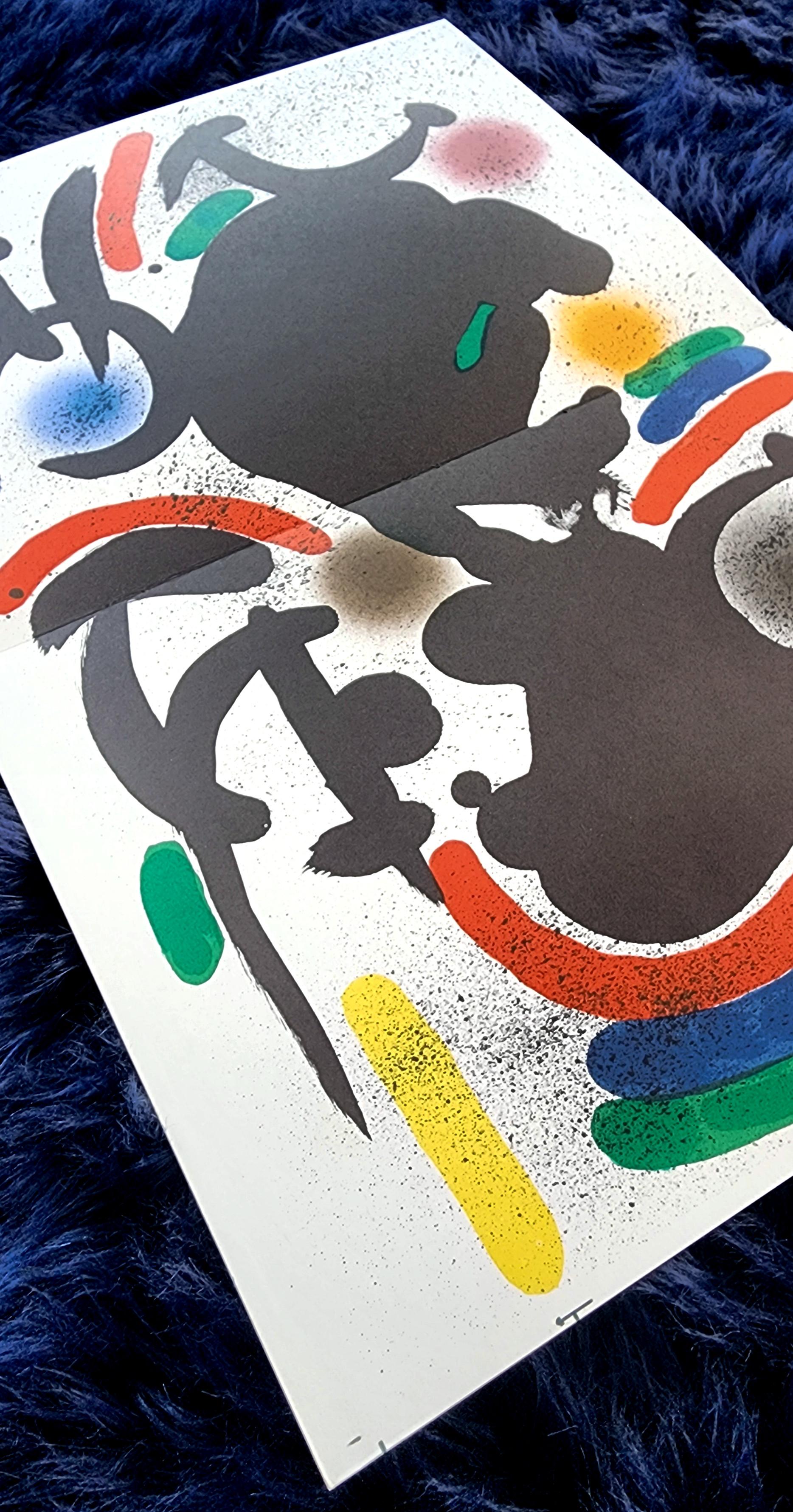 Litografia Original II (Abstract, Modern, Surrealism, Colorful, Iconic, 50% OFF) For Sale 1