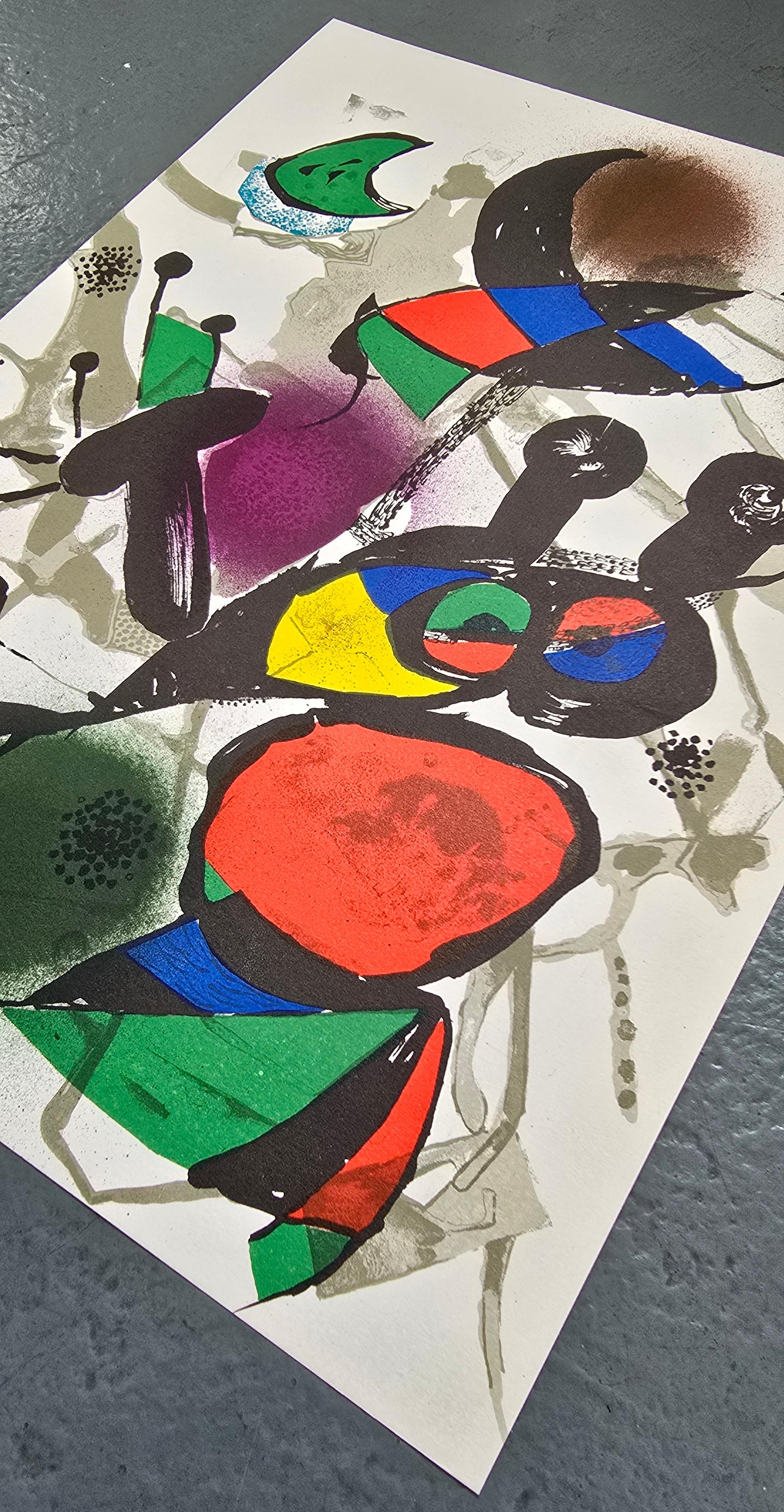 Litografia Original II (Abstrakt, Modern, Surrealismus, Bunt, Ikonisch) im Angebot 1