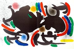 Litografia Original II (Astratto, Moderno, Surrealismo, Colorato, Iconico, 50% OFF)