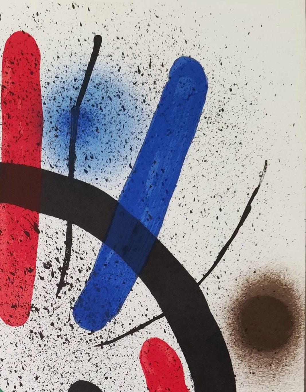 Joan Miro (1893-1983) - Litografía original II

Lithographie von 1972.

Maße des Werks: 32 x 24,5 cm.

Verlag: Maeght Éditeur, Paris.

Gedruckt von: Fernand Mourlot, Paris.

Das Werk ist in ausgezeichnetem Zustand.

