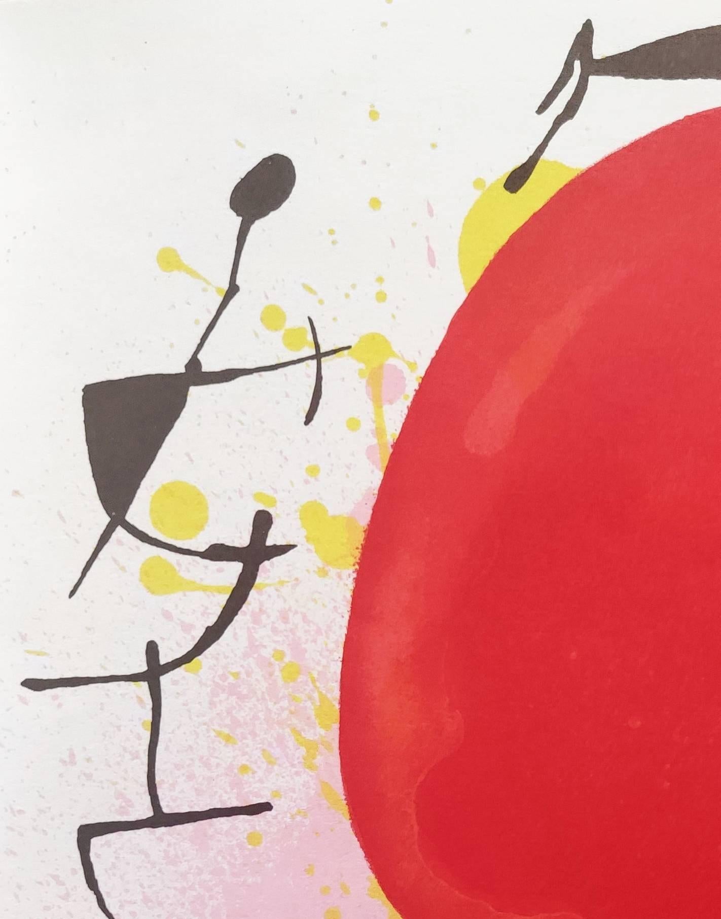 Litografia originale III - Print Surrealismo di Joan Miró
