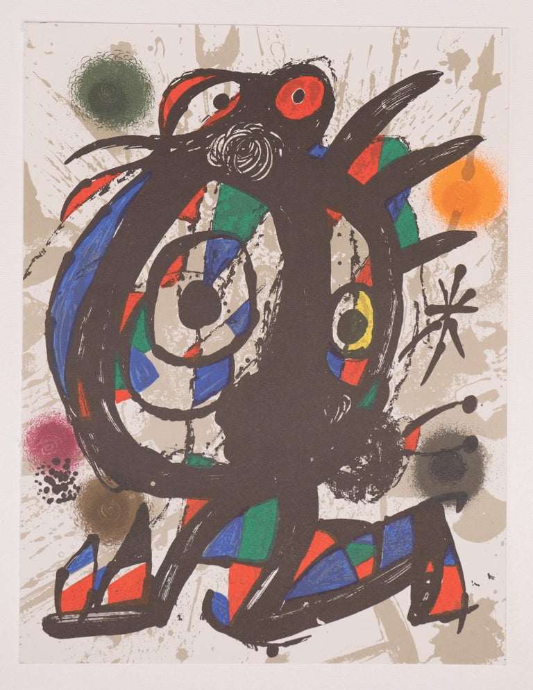 Joan Miró "Litografía Original III" Joan Miró For Sale
