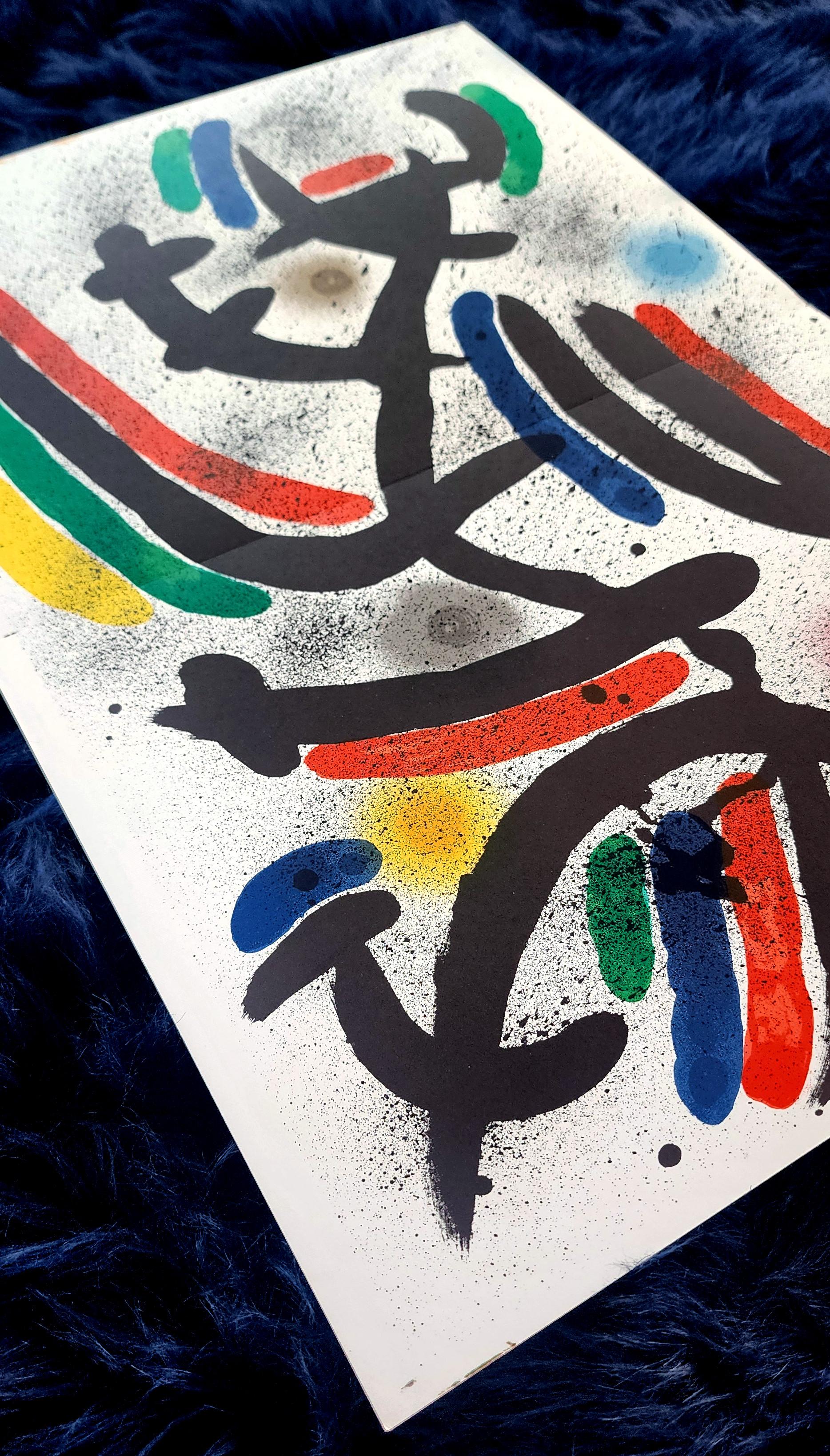 Litografia Original IX (Abstract, Modern, Surrealism, Colorful, Iconic, 50% OFF) For Sale 1