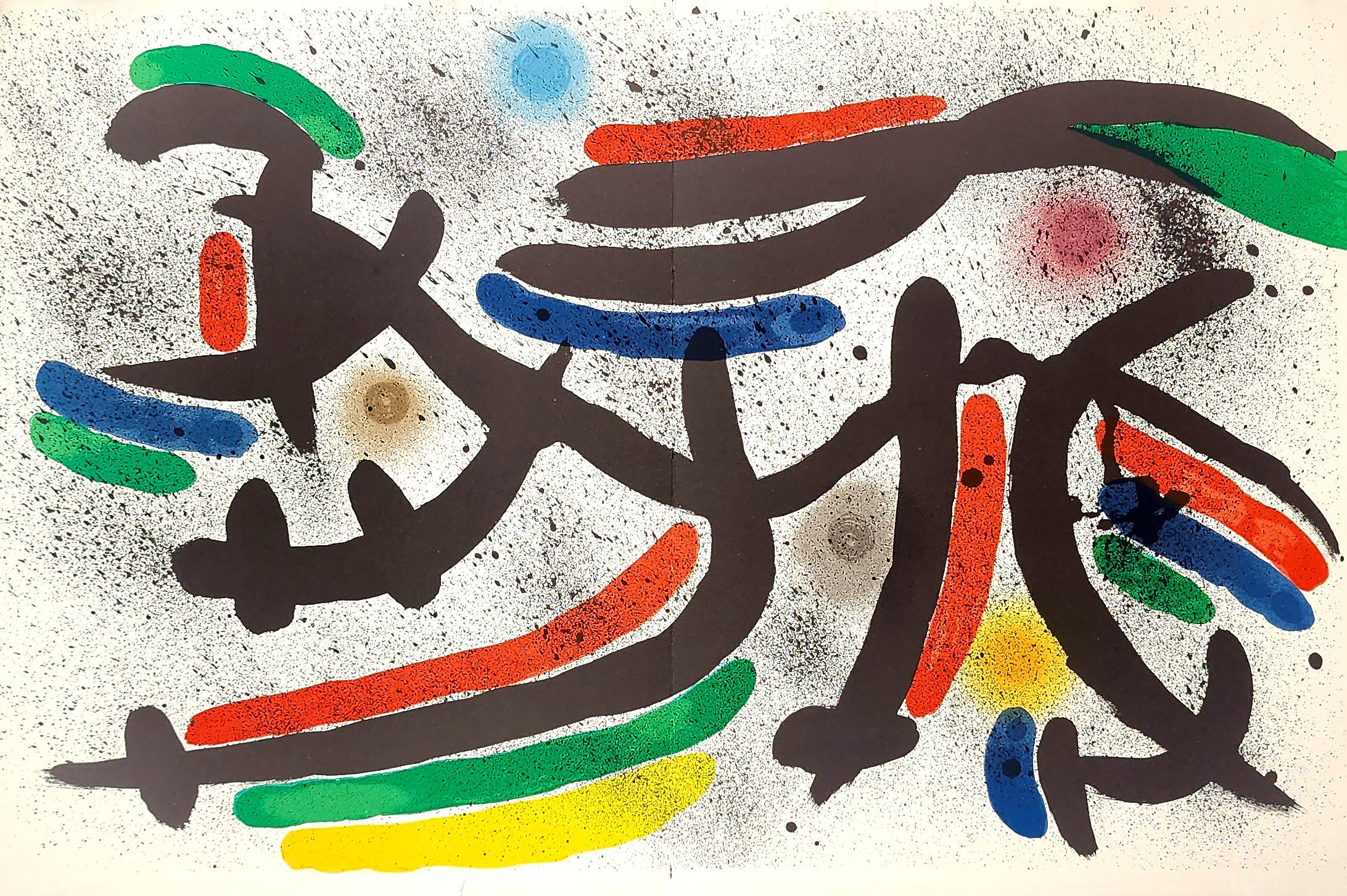 Litografia Original IX (Abstrak, Modern, Surrealismus, Bunt, Ikonisch, 50% OFF)