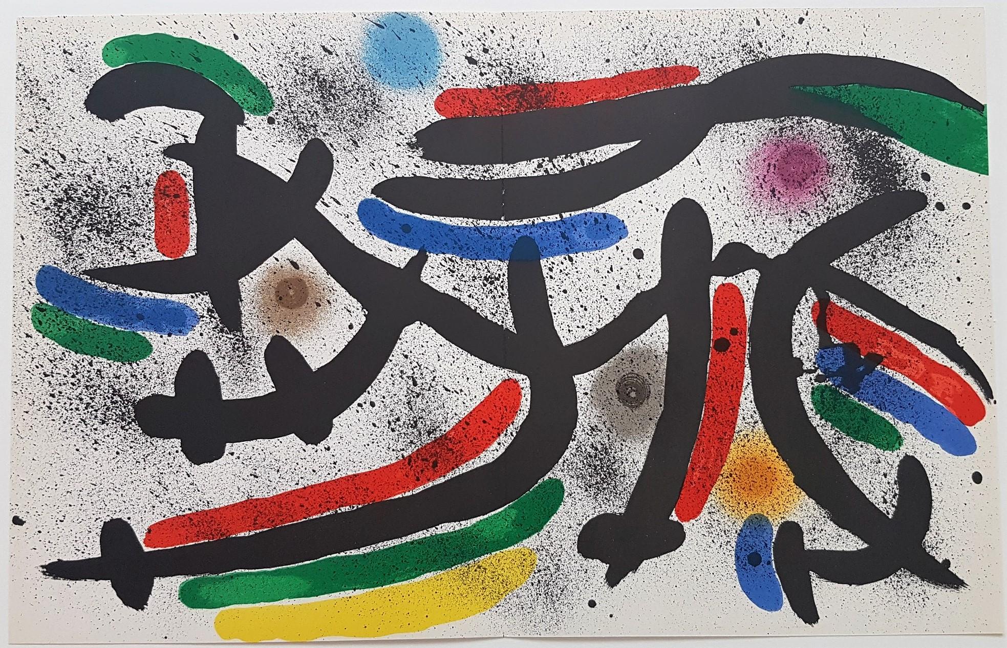 Litografia Original IX - Print by Joan Miró
