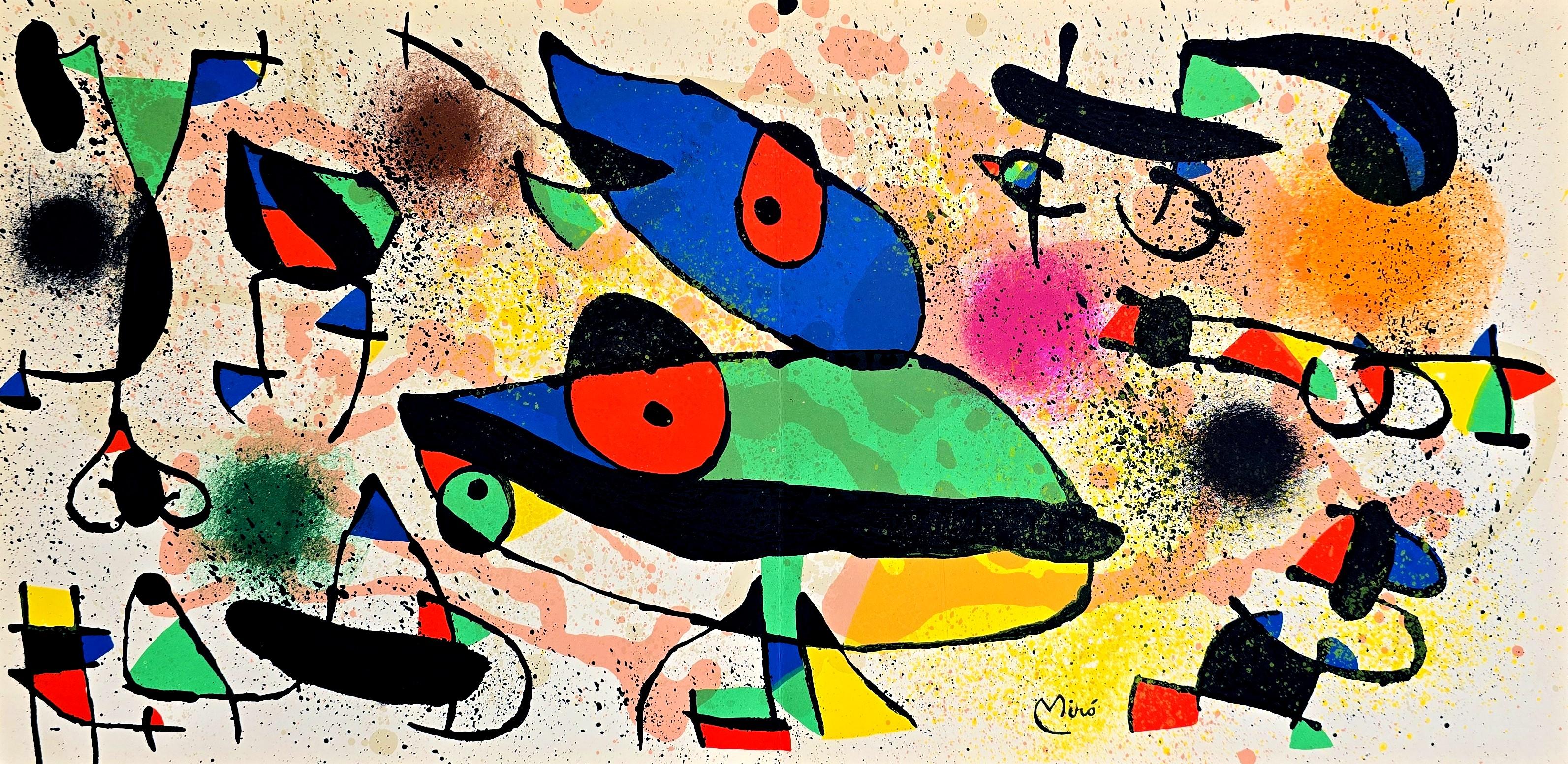 Litografia Original VI (Astratto, Moderno, Surrealismo, Colorato, Iconico, 40% OFF)