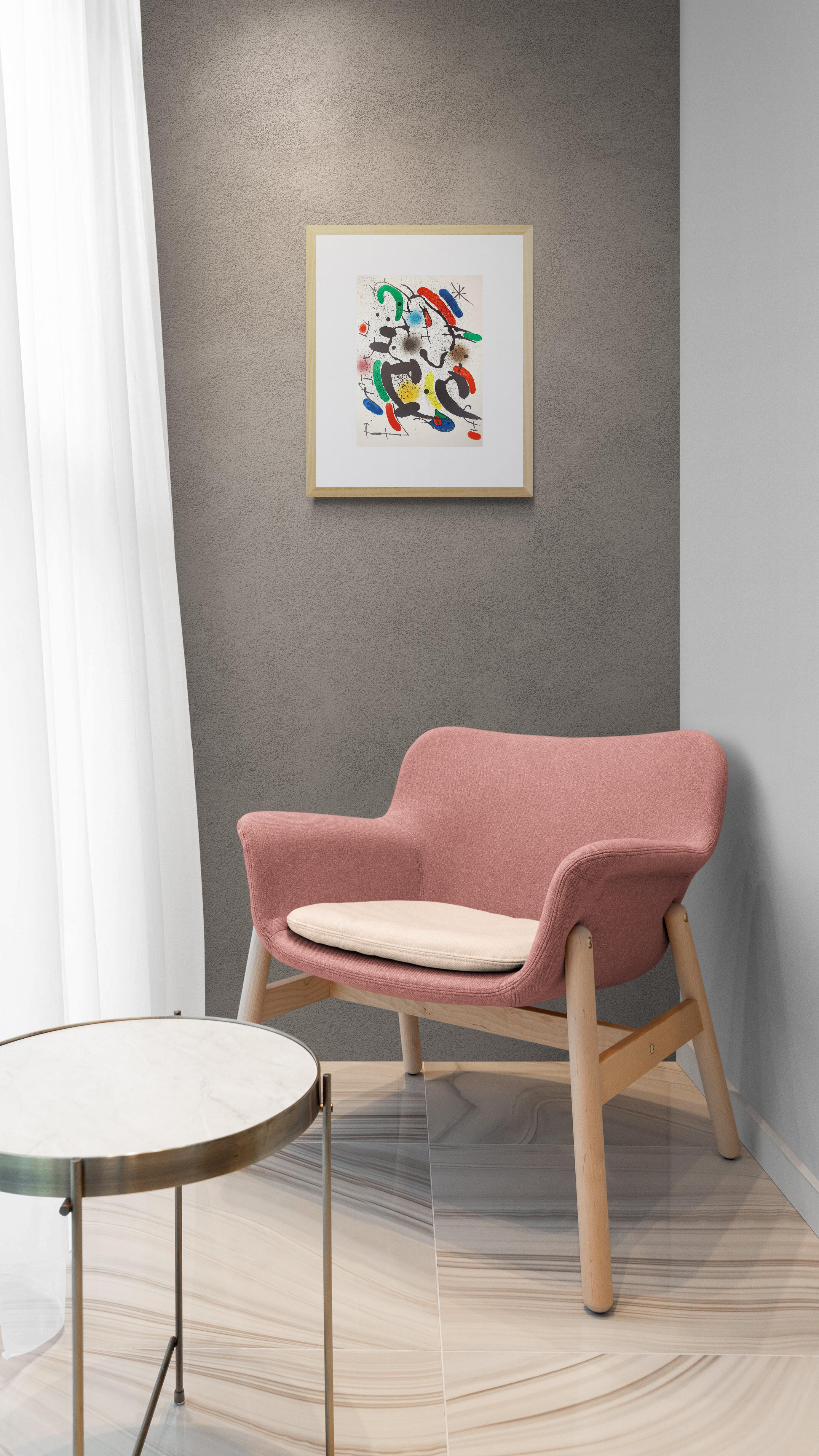 Litografia Original VI (Abstract, Modern, Surrealism, Colorful, Iconic, 40% OFF) - Surrealist Print by Joan Miró