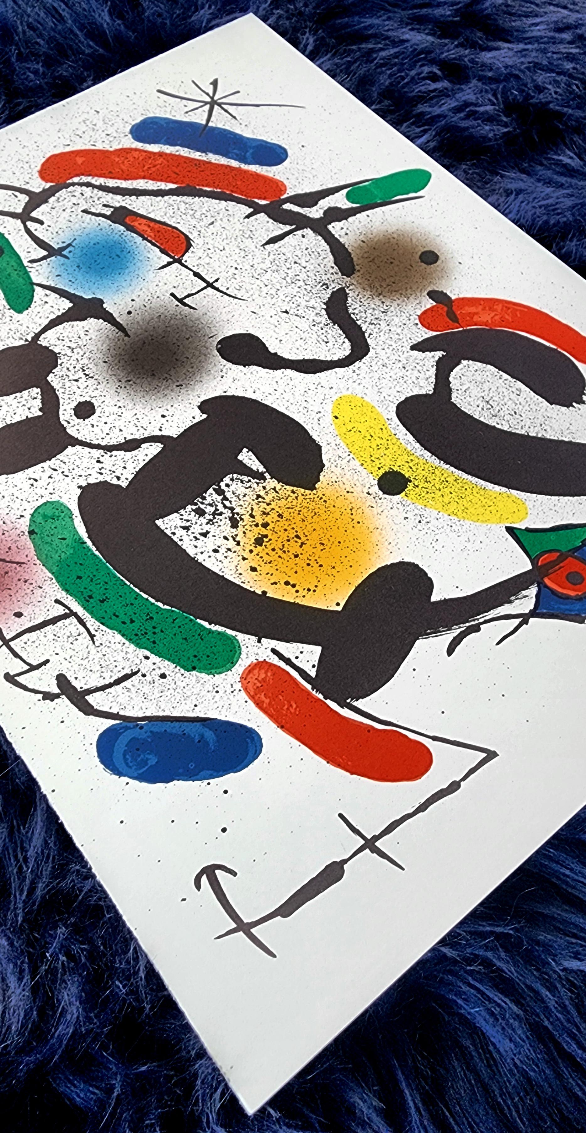 Litografia Original VI (Abstract, Modern, Surrealism, Colorful, Iconic, 40% OFF) For Sale 1