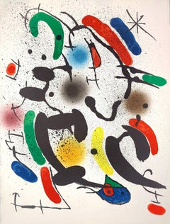 Litografia Original VI (Abstract, Modern, Surrealism, Colorful, Iconic)