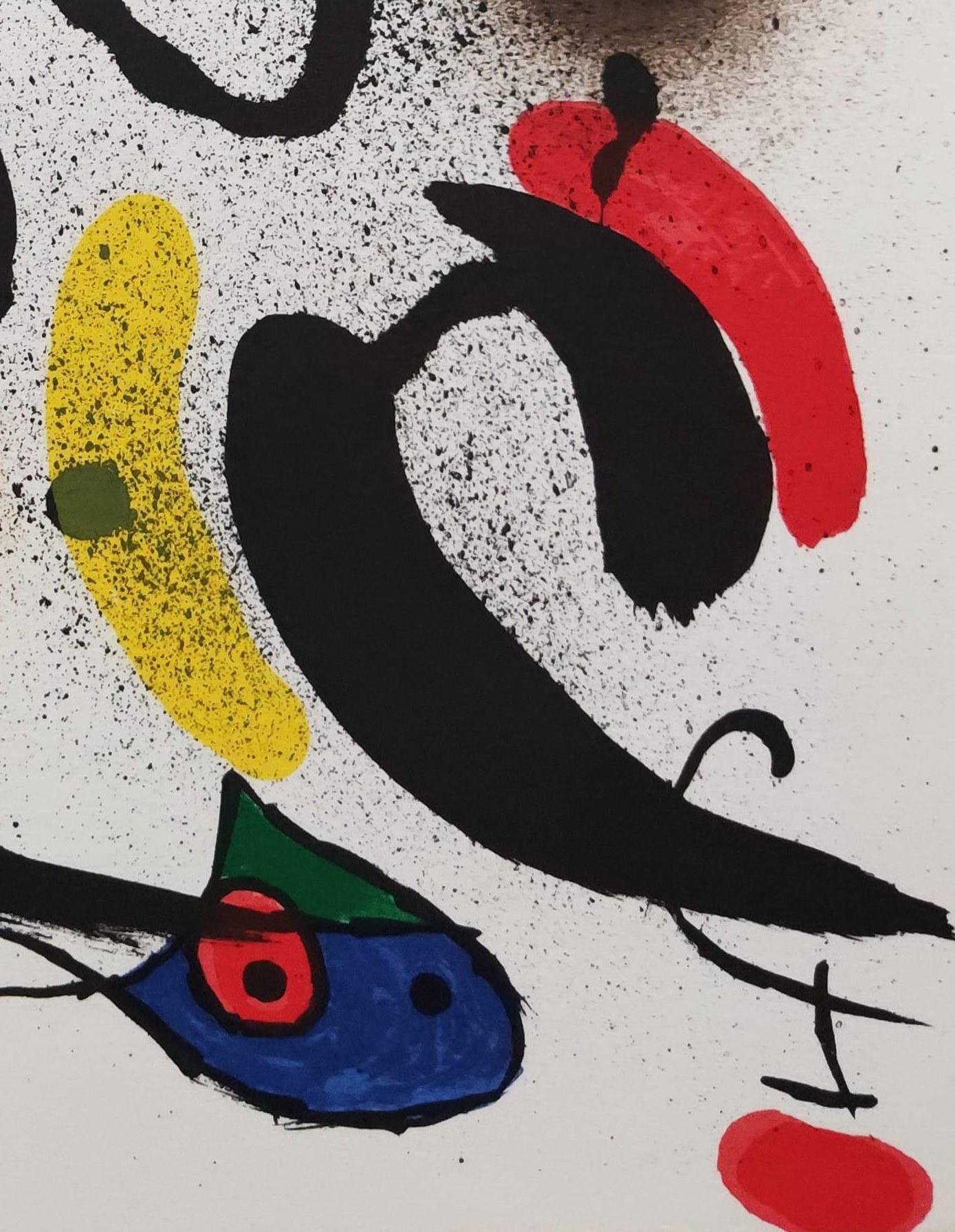 Joan Miro (1893-1983) - Litografía original VI

Lithographie von 1972.

Maße des Werks: 32 x 24,5 cm.

Verlag: Maeght Éditeur, Paris.

Gedruckt von: Fernand Mourlot, Paris.

Das Werk ist in ausgezeichnetem Zustand.