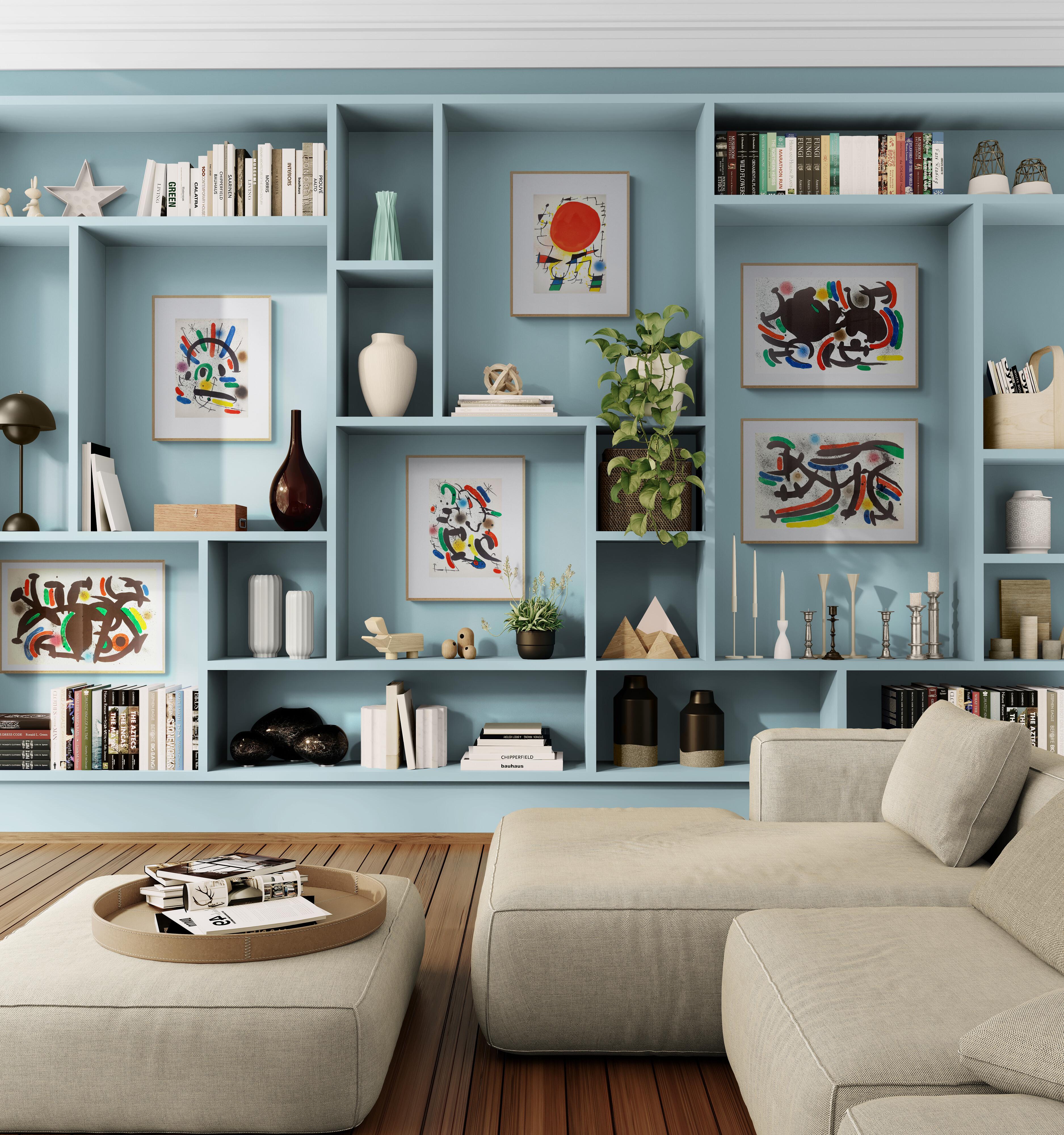 Litografia Originale VIII (Astratto, Moderno, Surrealismo, Colorato, 50% OFF) in vendita 1