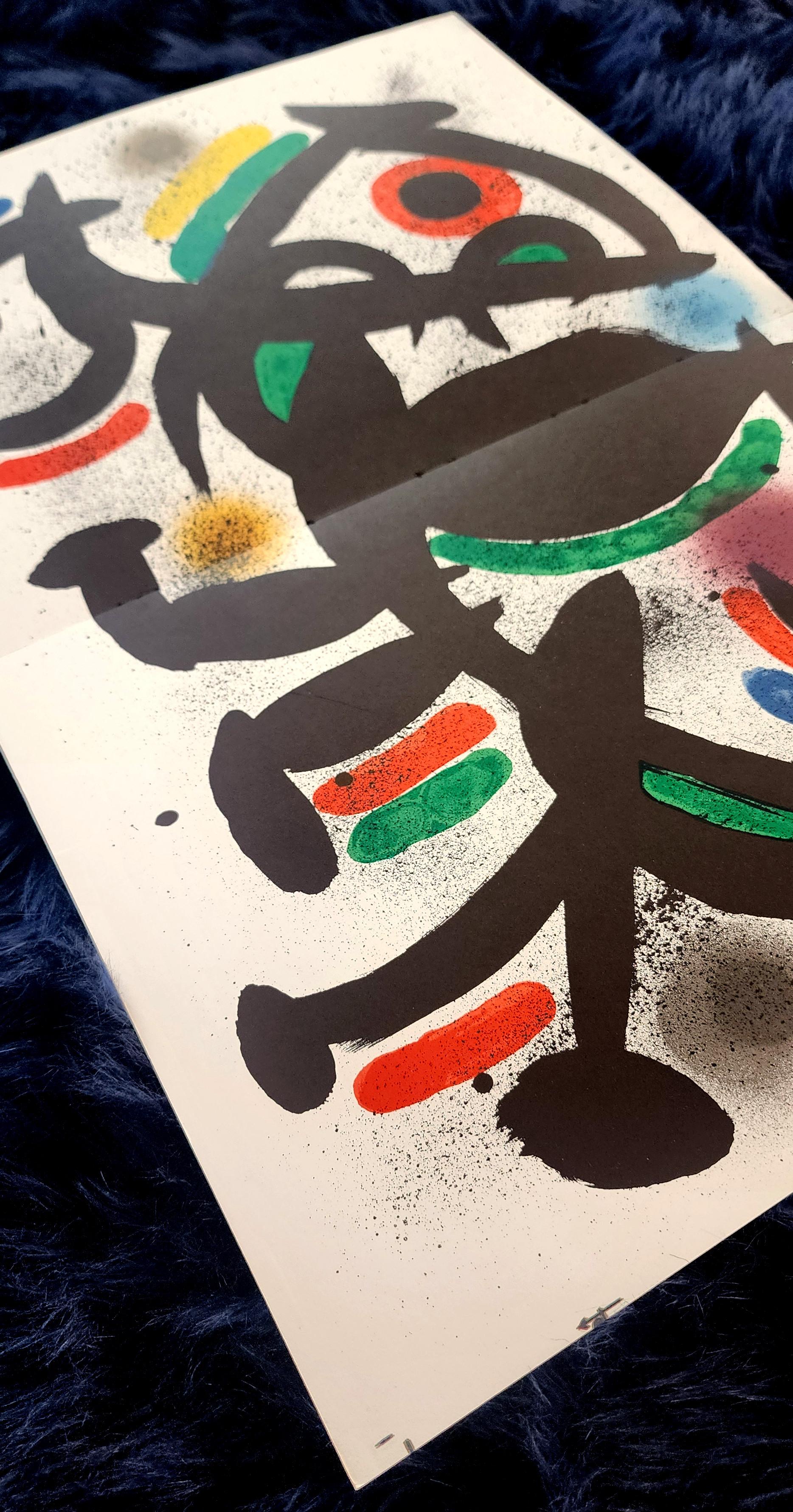 Litografia Originale VIII (Astratto, Moderno, Surrealismo, Colorato, 50% OFF) in vendita 2