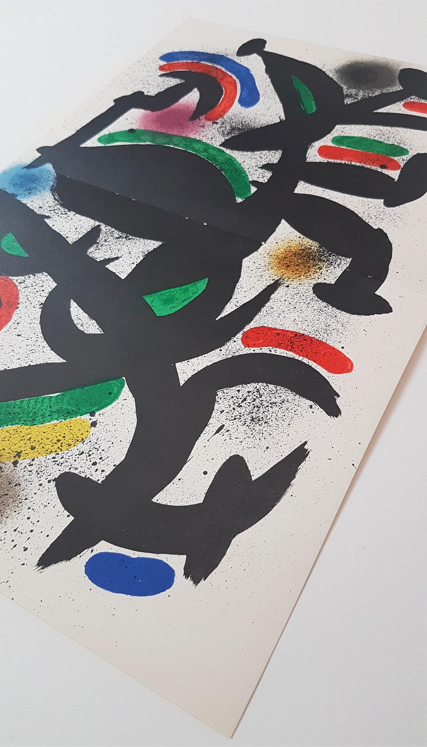Lithografie, Original VIII (Moderne), Print, von Joan Miró