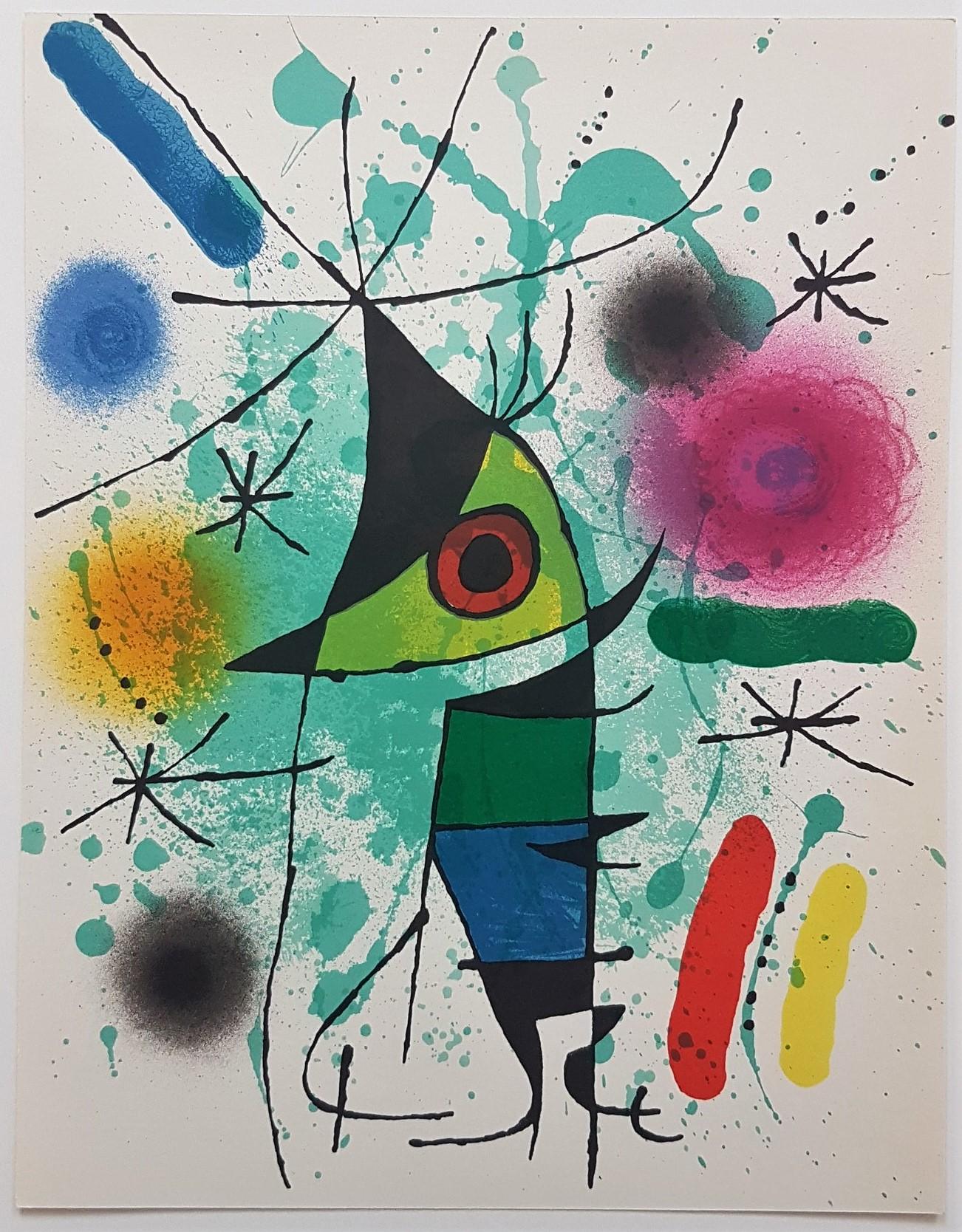 Litografia Original XI - Print by Joan Miró