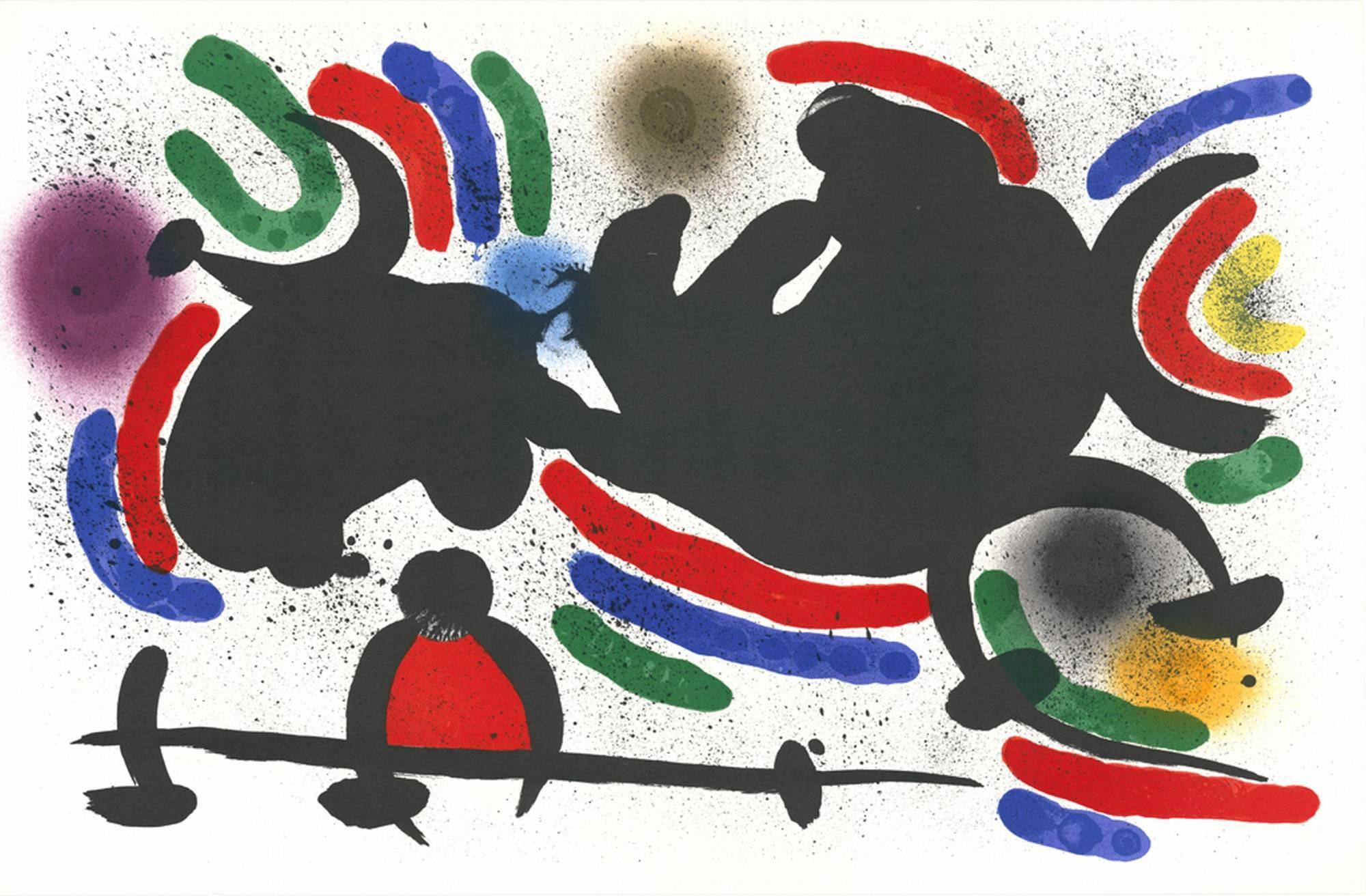 Litografia Originale IV - Print by Joan Miró